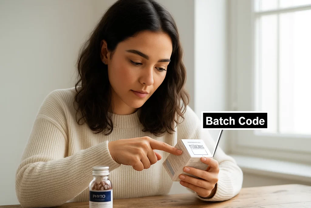 نحوه چک کردن بچ کد قرص فیتو