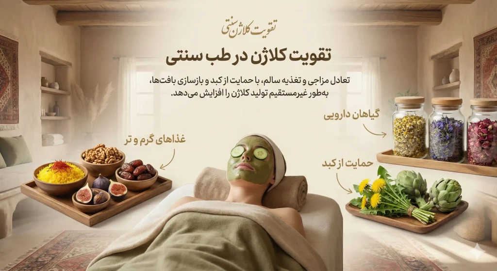 مواد غذایی کلاژن ساز