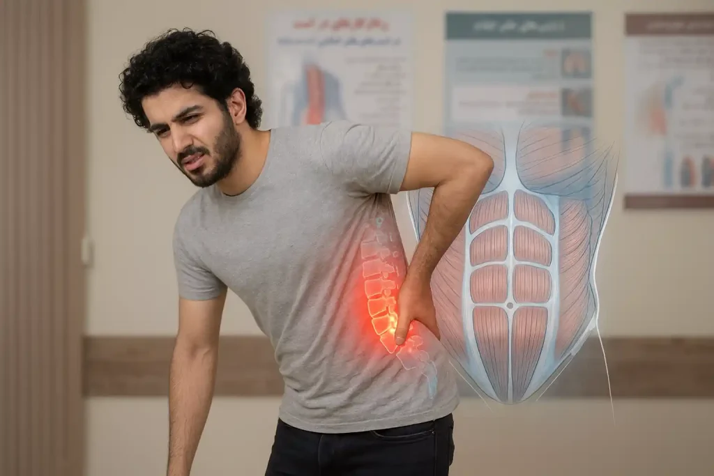 درد کمر بعد از رابطه